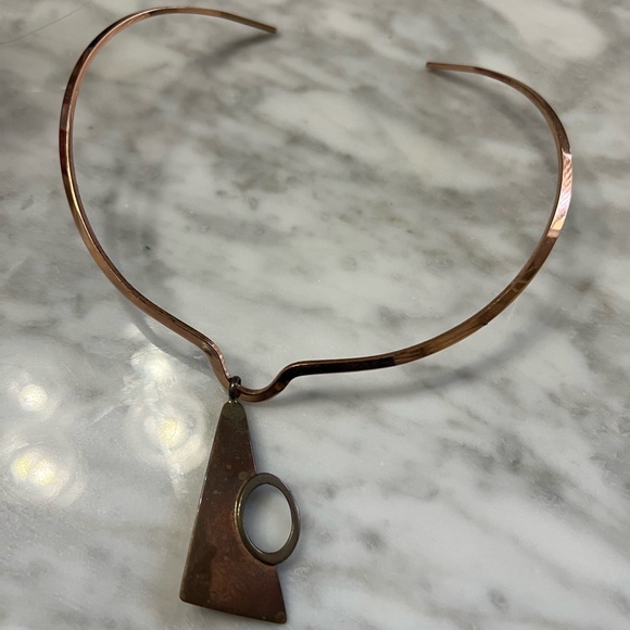 Handmade COPPER necklace. - Picture 3 of 3